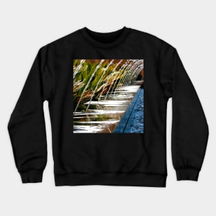 Shooting Water Display Crewneck Sweatshirt